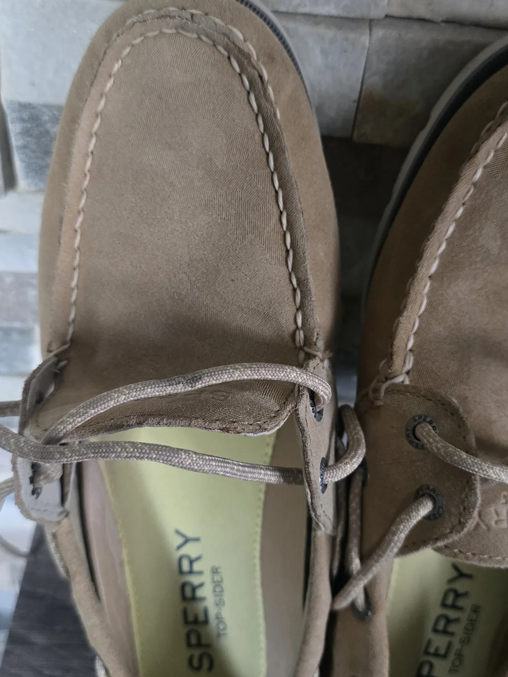 Sperry Men's Tan Suede Boat Shoes